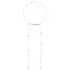 AIRY-STAINLESS STEEL NECKLACE WITH A IP ROSE GOLD FINISH