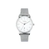 AVERY-Orologio BREIL DONNA AVERY QUADRANTE BIANCO Movimento SOLO TEMPO QUARZO e MAGLIA ACCIAIO ARGENTO EW0
