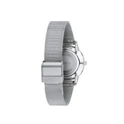 AVERY-Orologio BREIL DONNA AVERY QUADRANTE BIANCO Movimento SOLO TEMPO QUARZO e MAGLIA ACCIAIO ARGENTO EW0