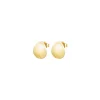 B WHISPER-IP GOLD STEEL EARRINGS