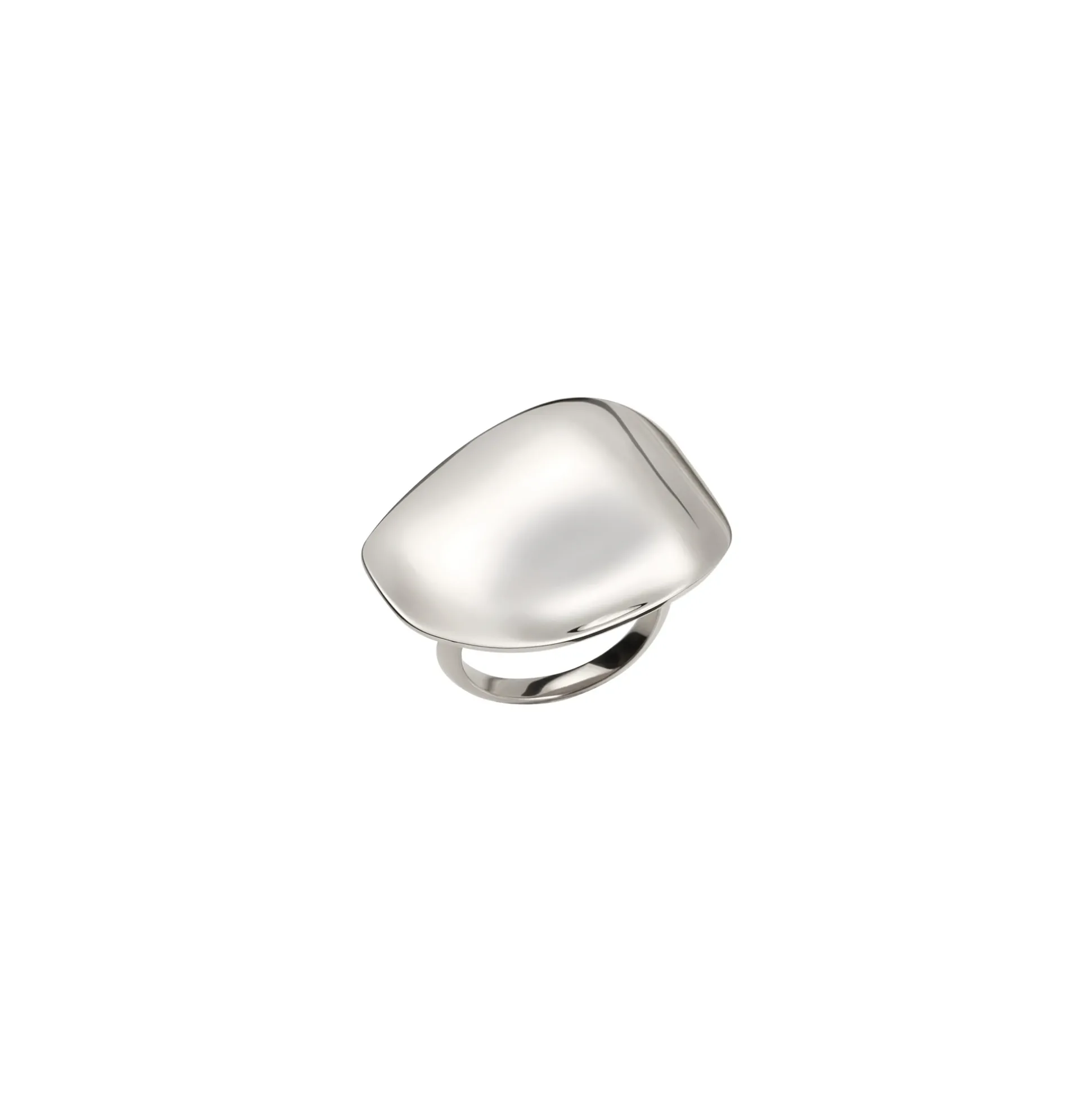 B WHISPER-STAINLESS STEEL RING