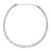 B WIRED-STAINLESS STEEL NECKLACE