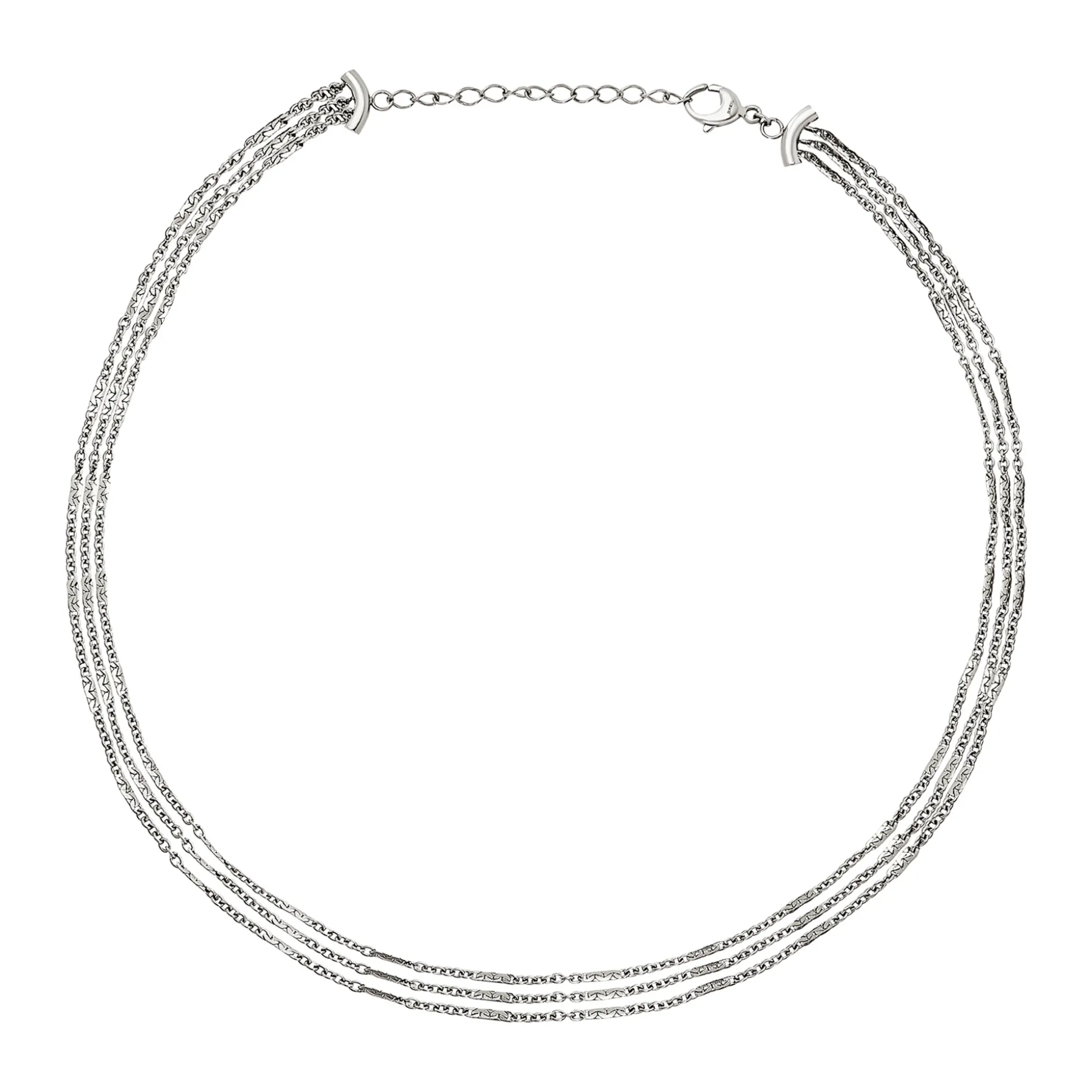 B WIRED-STAINLESS STEEL NECKLACE