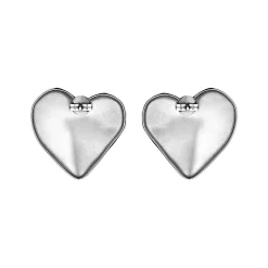 BIG HEART-STAINLESS STEEL EARRINGS