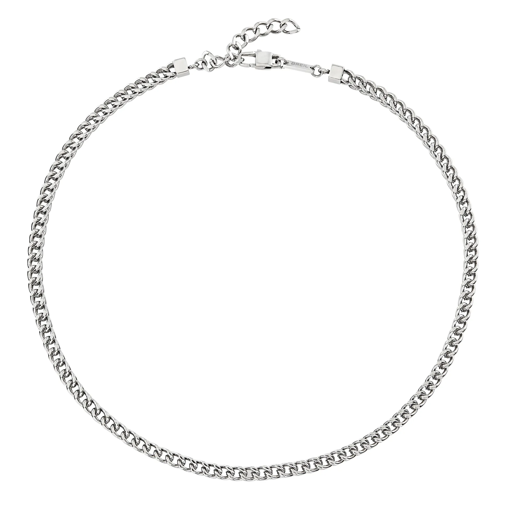 BLOCK CHAIN-STAINLESS STEEL NECKALCE