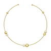 BUBBLE-BUBBLE IP GOLD NECKLACE