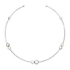 BUBBLE-BUBBLE SS NECKLACE