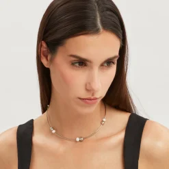 BUBBLE-BUBBLE SS NECKLACE