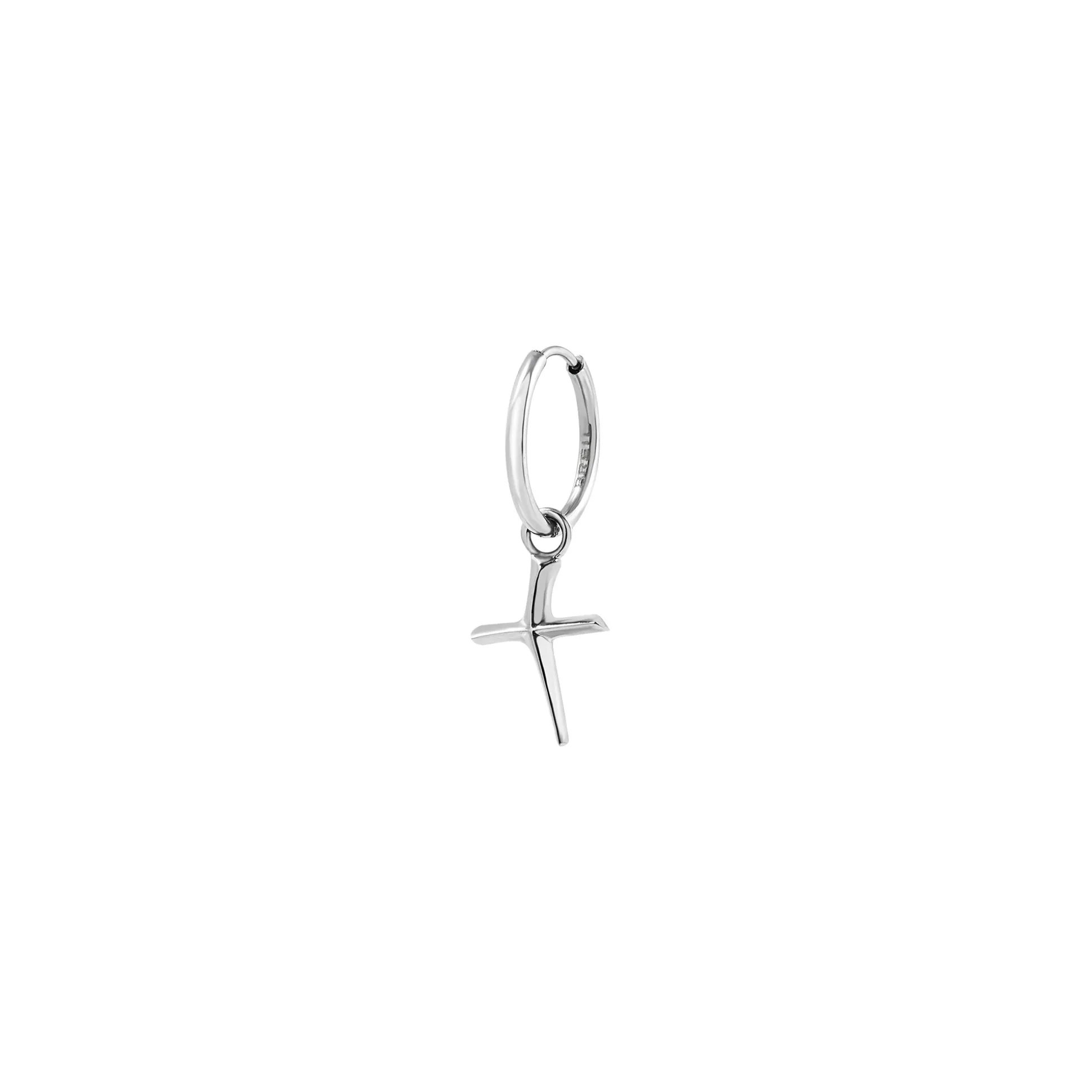 B.X-STAINLESS STEEL EARRING