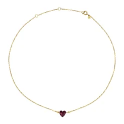 CANDY-CANDY RHODOLITE NECKLACE
