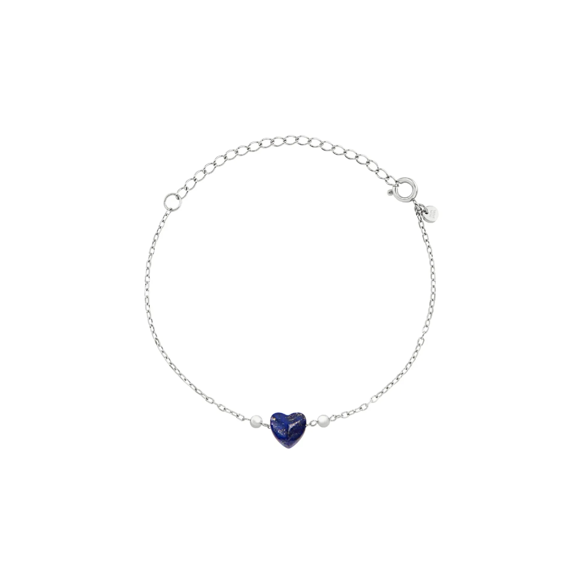 CANDY-STEEL BRACELET WITH LAPIS LAZULI