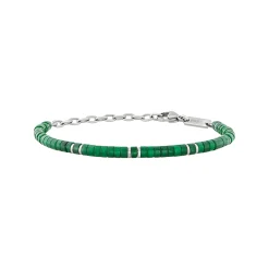 CARVIN-STAINLESS STEEL BRACELET WITH STONES
