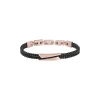 EDIT OUT-TWO-COLOR STEEL BRACELET