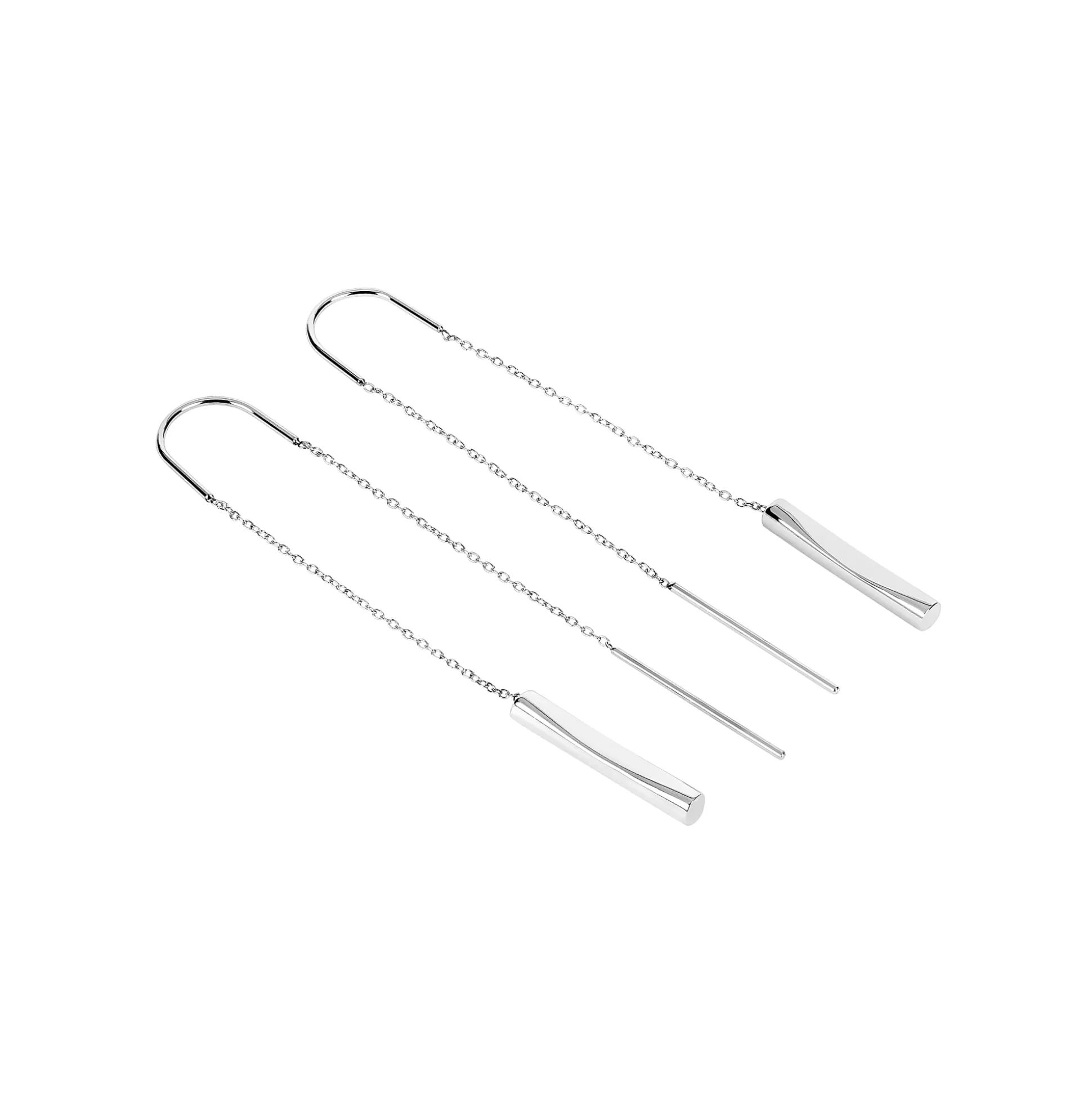 FLOW-STAINLESS STEEL EARRINGS