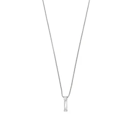 FLOW-STAINLESS STEEL NECKLACE WITH PENDANT