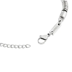 FUSION-STEEL AND LAVA BRACELET