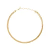GLEAM-IP GOLD STEEL NECKLACE