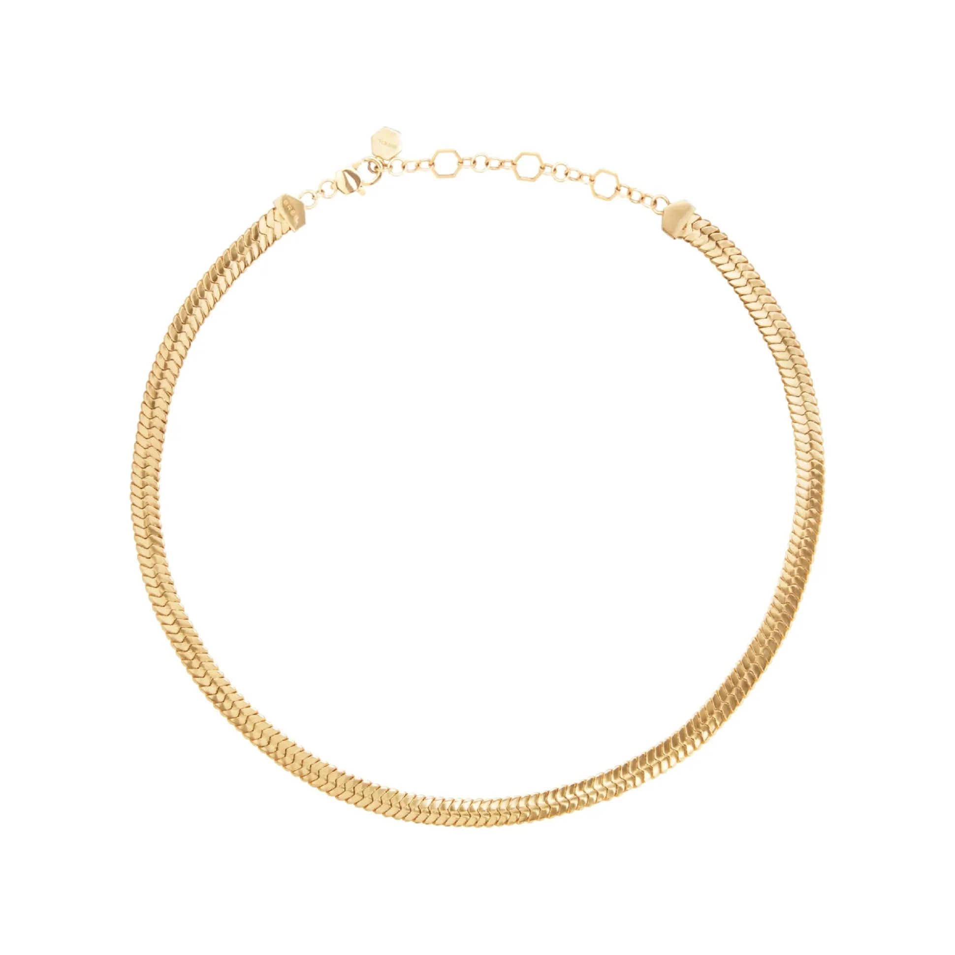 GLEAM-IP GOLD STEEL NECKLACE