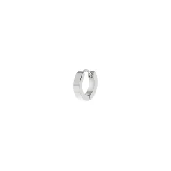 GRITTY-SINGLE STAINLESS STEEL EARRING