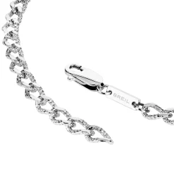 GRITTY-STAINLESS STEEL NECKALCE