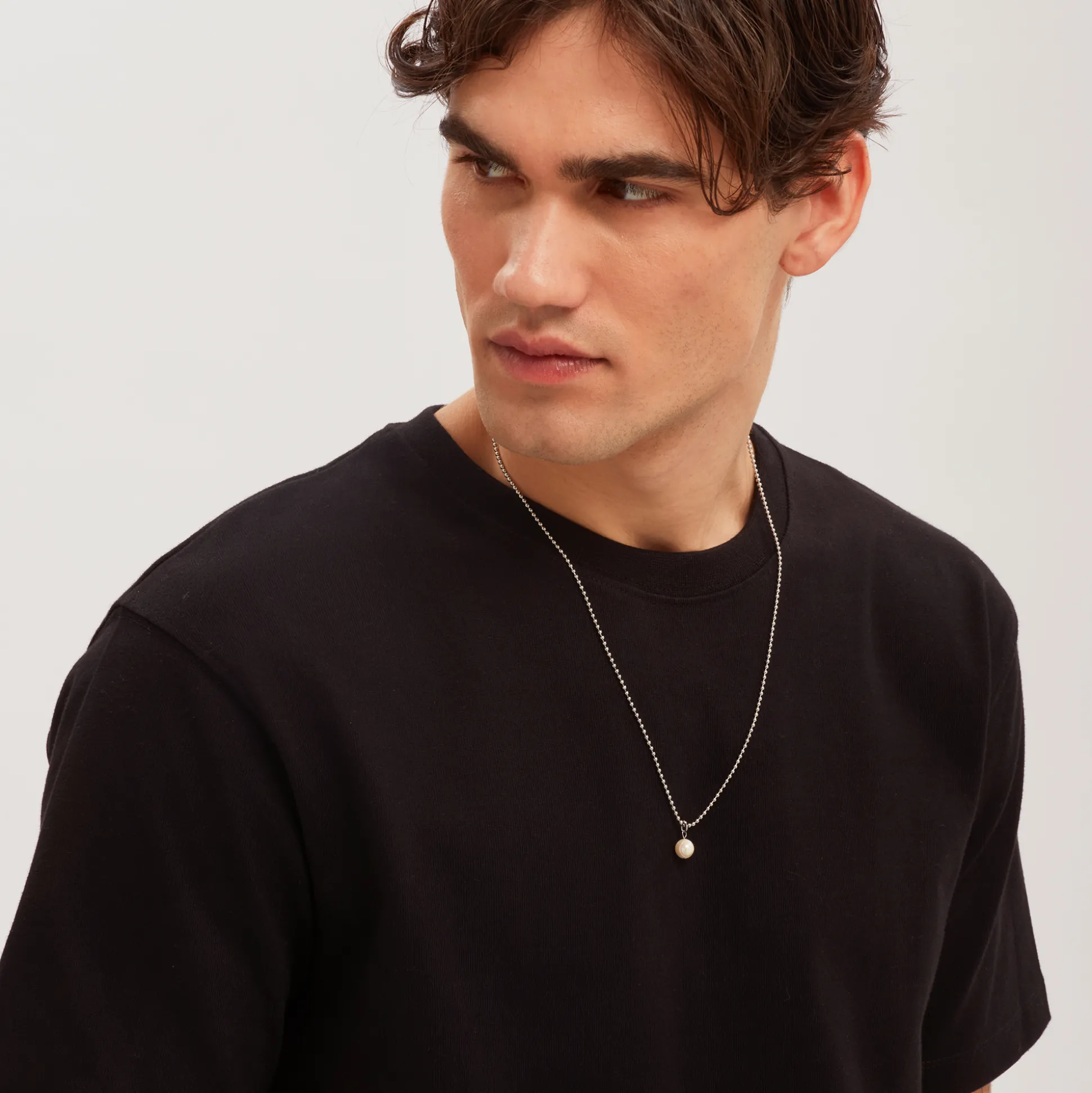 HAZARD-BALL CHAIN HAZARD NECKLACE