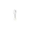 HAZARD-STAINLESS STEEL EARRING WITH NATURAL PEARL