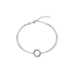 HEXAGONIA-STAINLESS STEEL BRACELET