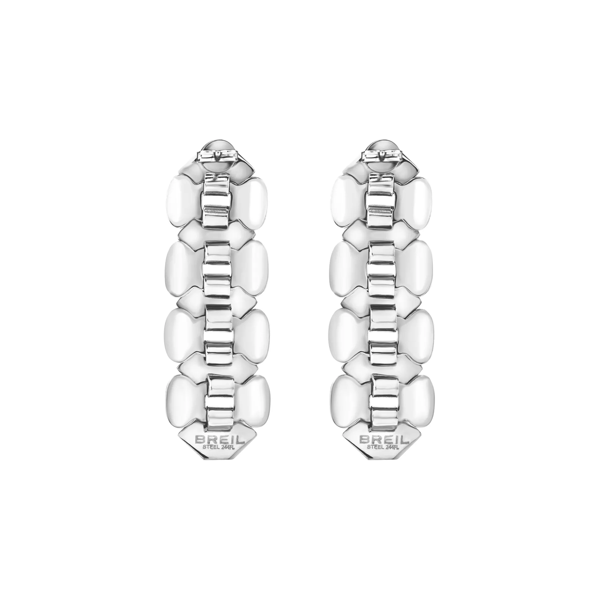 HEXAGONIA-STAINLESS STEEL EARRINGS