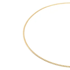 HOLT-STAINLESS STEEL NECKLACE - GOLD COLORED