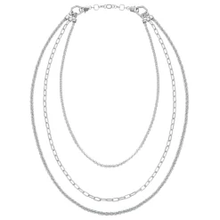 KALEIDO-STAINLESS STEEL NECKLACE