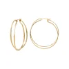 LIGHTLINE-STAINLESS STEEL EARRINGS - GOLD COLORED