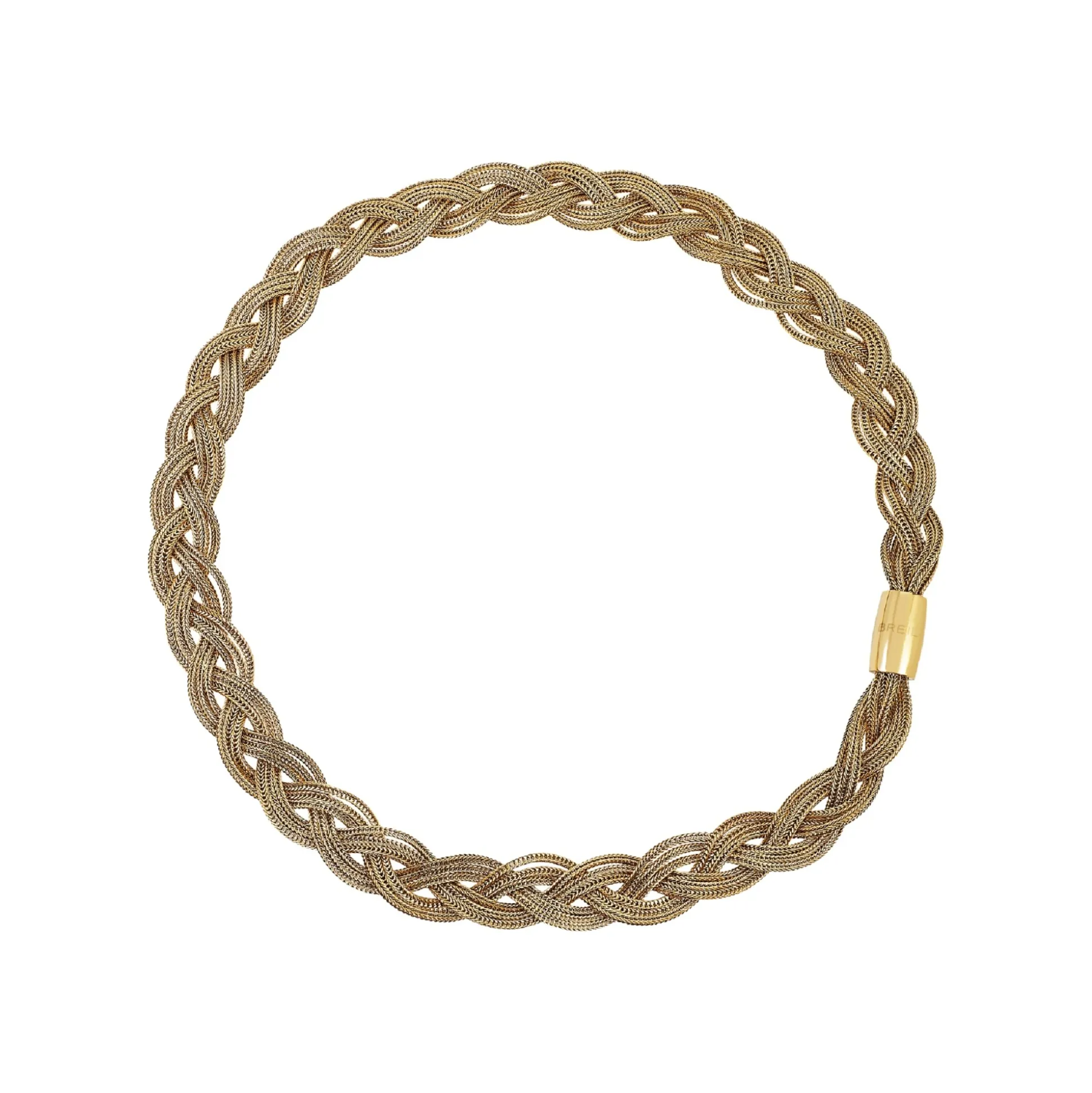 MAGNETICA SYSTEM-MEDIUM ELEMENT GOLDEN TWIST - NECKLACE