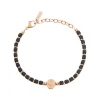 MAST-IP ROSE STEEL AND EMATITE BRACELET