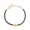 MAST-IP ROSE STEEL AND EMATITE BRACELET