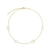 NEW TETRA-IP GOLD STEEL NECKLACE WITH MICRO-CHAIN