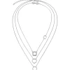 NEW TETRA-SET OF 2 STAINLESS STEEL NECKLACES