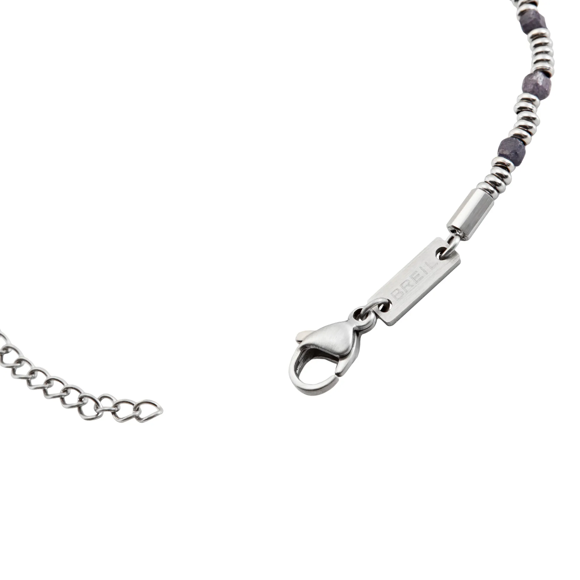 PRIAM-STAINLESS STEEL AND SAPPHIRE ROOT BRACELET