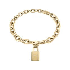 PROMISE-IP GOLD STEEL BRACELET