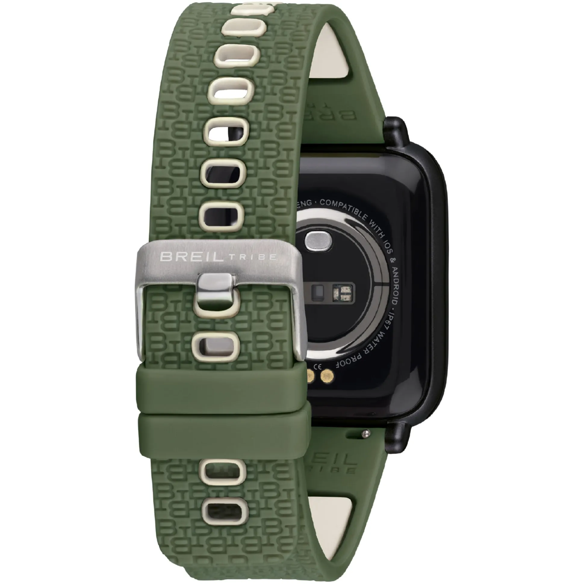 SBT-1-SMARTWATCH WITH DOUBLE STRAP AND IP BLACK CASE