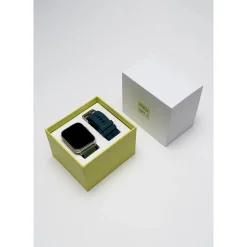 SBT-1-SMARTWATCH WITH DOUBLE STRAP AND SILVER CASE
