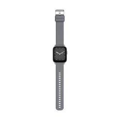 SBT-1-SMARTWATCH WITH DOUBLE STRAP AND SILVER CASE
