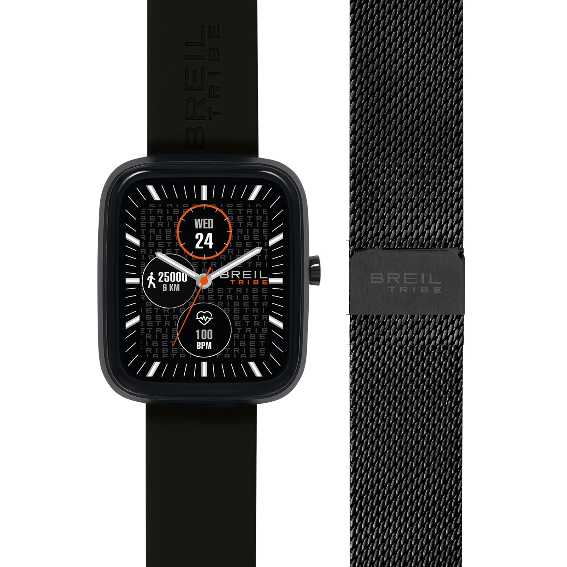 SBT-3-UNISEX SMARTWATCH WITH DOUBLE STRAP