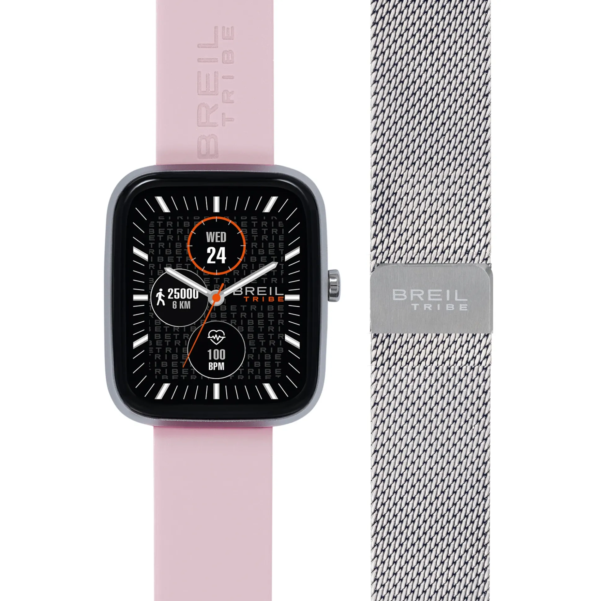 SBT-3-UNISEX SMARTWATCH WITH DOUBLE STRAP
