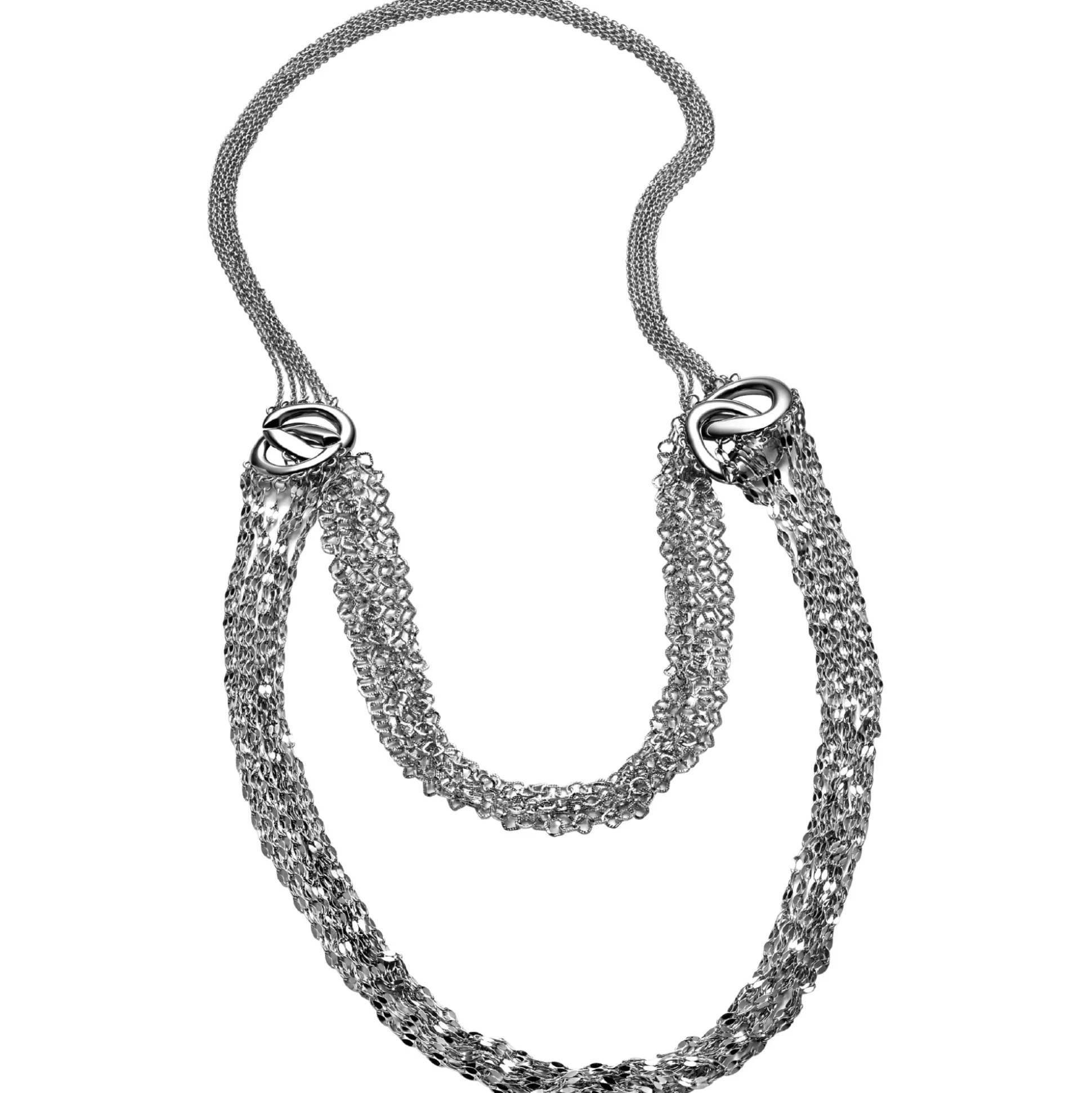SKYFALL-LONG STEEL NECKLACE