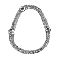 SKYFALL-LONG STEEL NECKLACE