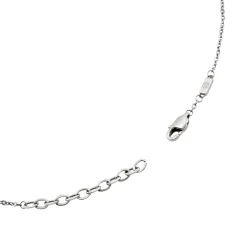 TAG AND CROSS-STAINLESS STEEL NECKLACE WITH PENDANT