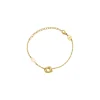 TETRA-IP GOLD STEEL BRACELET