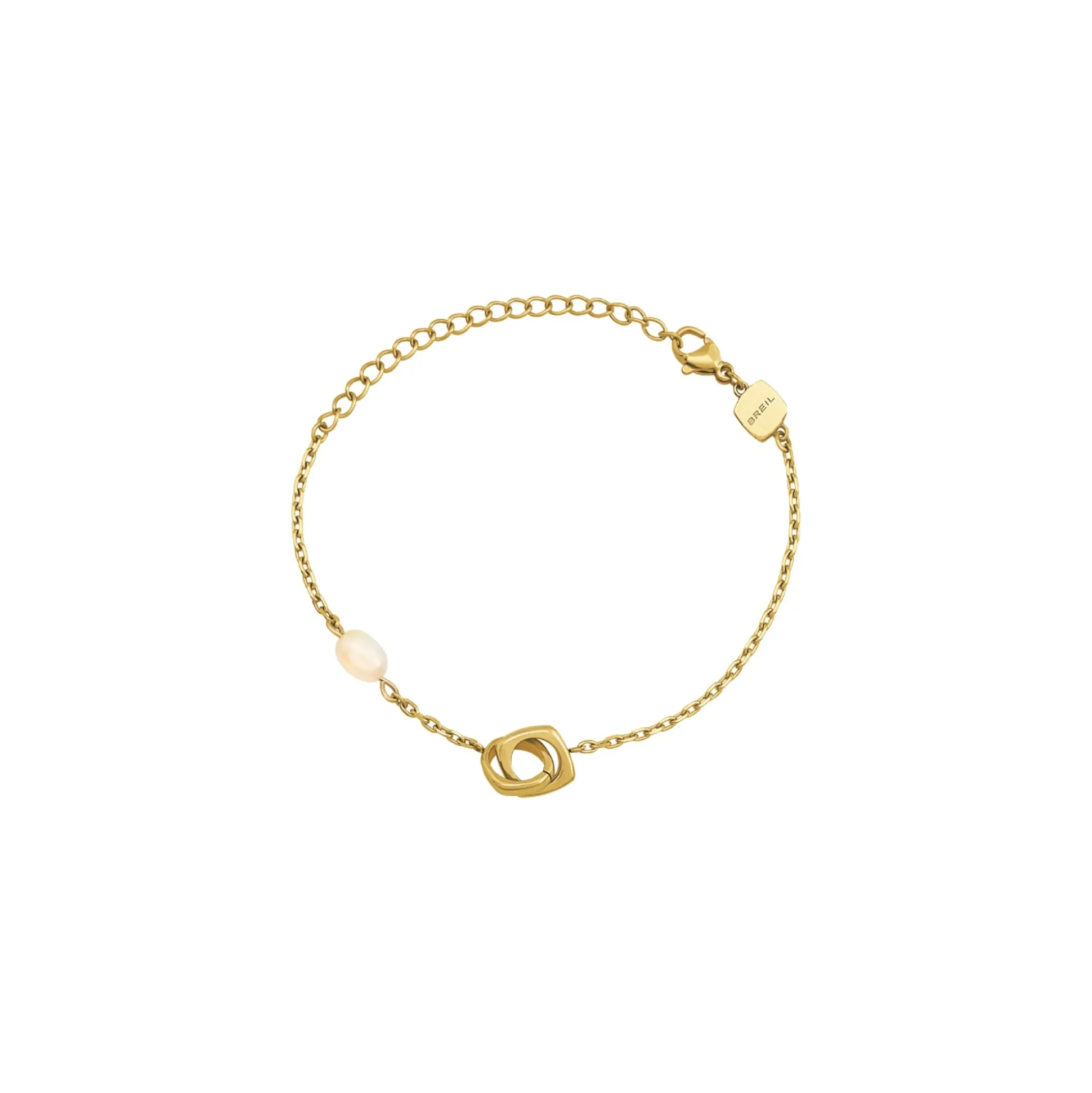 TETRA-IP GOLD STEEL BRACELET