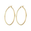 TETRA-IP GOLD STEEL EARRING