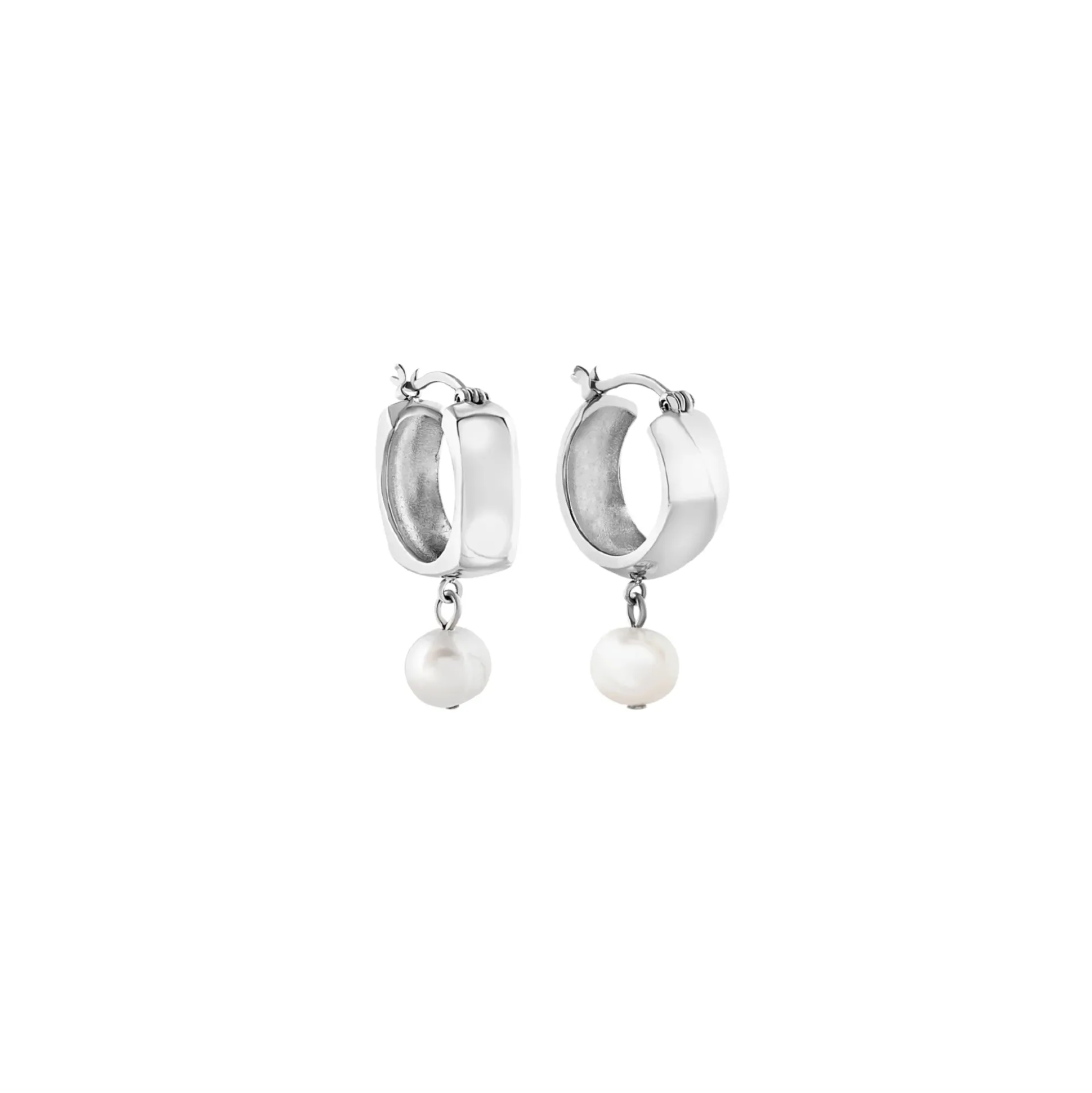 TETRA-STAINLESS STEEL EARRINGS